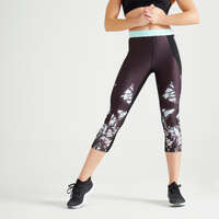Cardio Training - Leggings Cardio 7/8 FLE 500 DOMYOS - Leggings e Calções Cardio Mulher