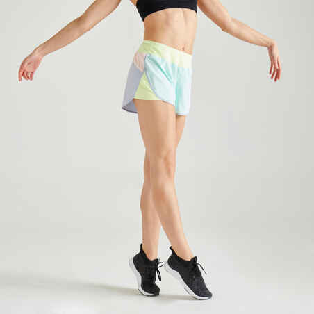 Fitness Loose Shorts - Colourblock