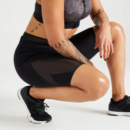 Fitness High-Waisted Shaping Cycling Leggings