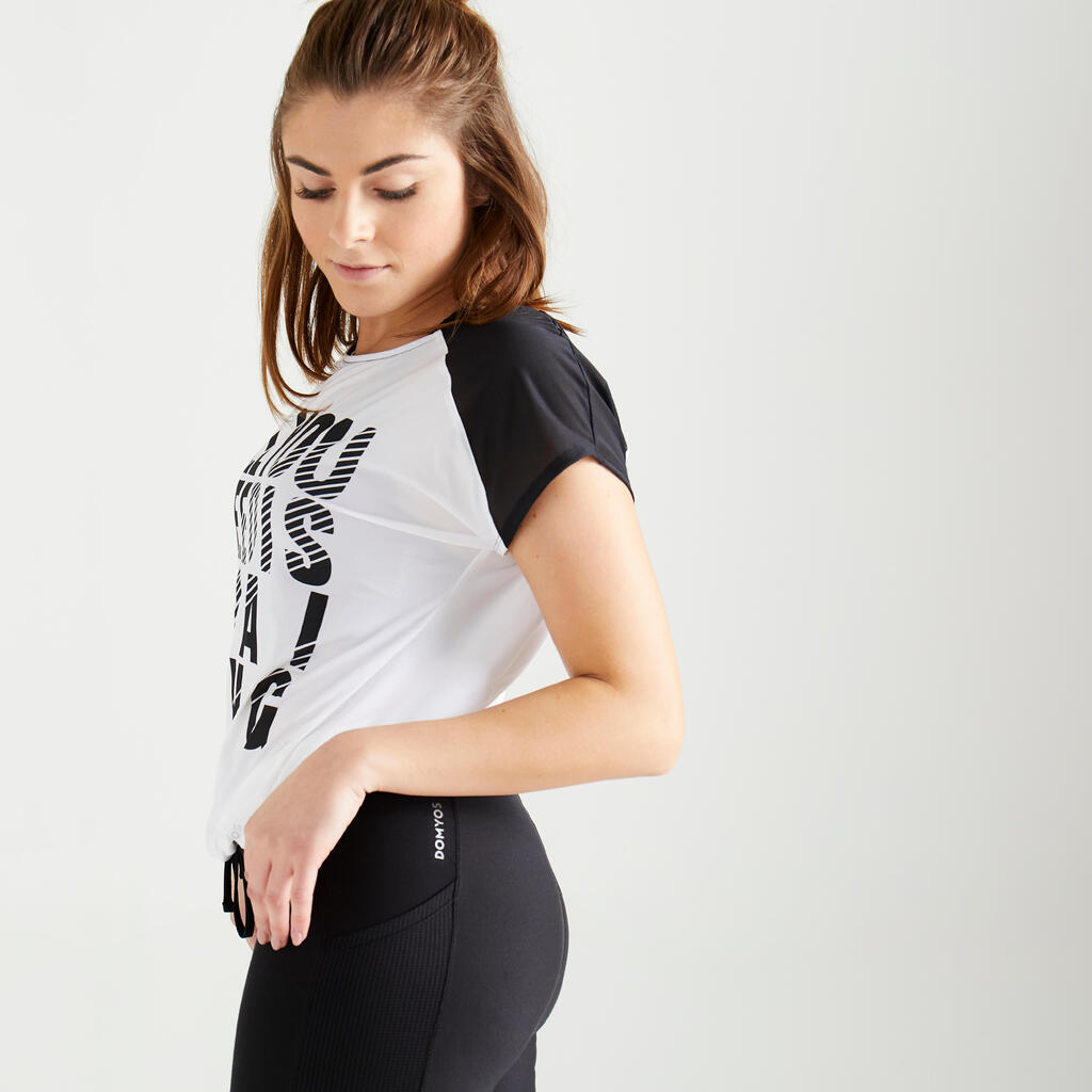 WHITE / BLACK