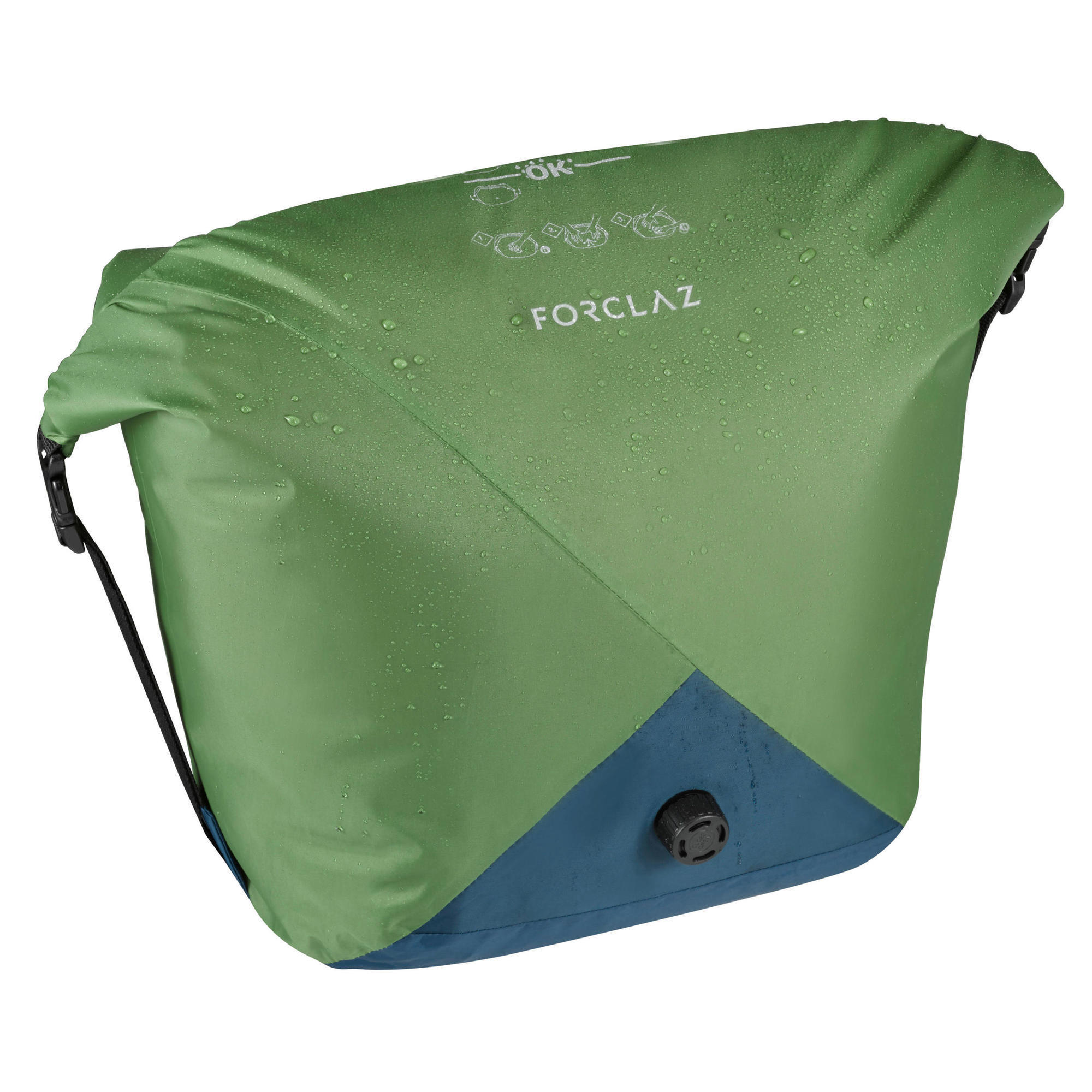 Housse de compression de trekking imperm able 20 Litres FORCLAZ