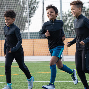 Jouer au foot quand il fait froid