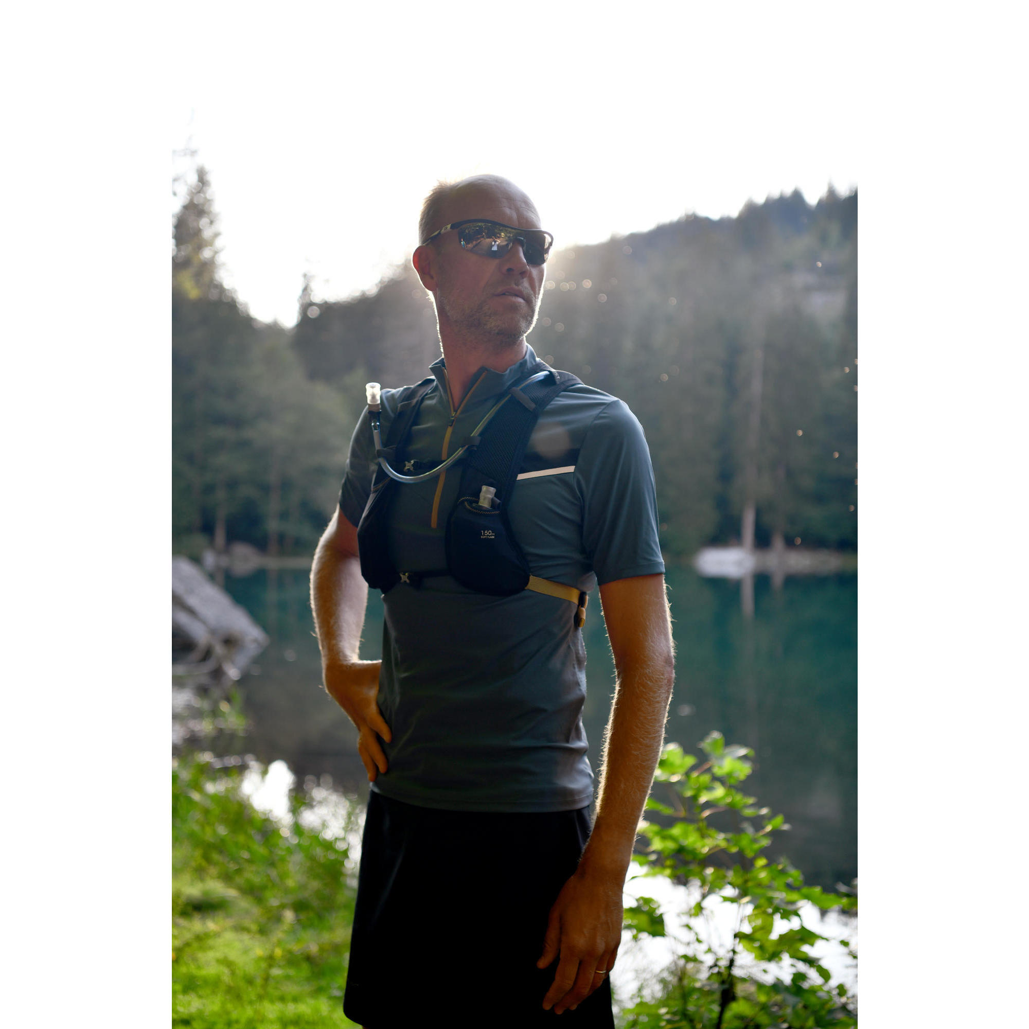 evadict trail running hydration bag 5l