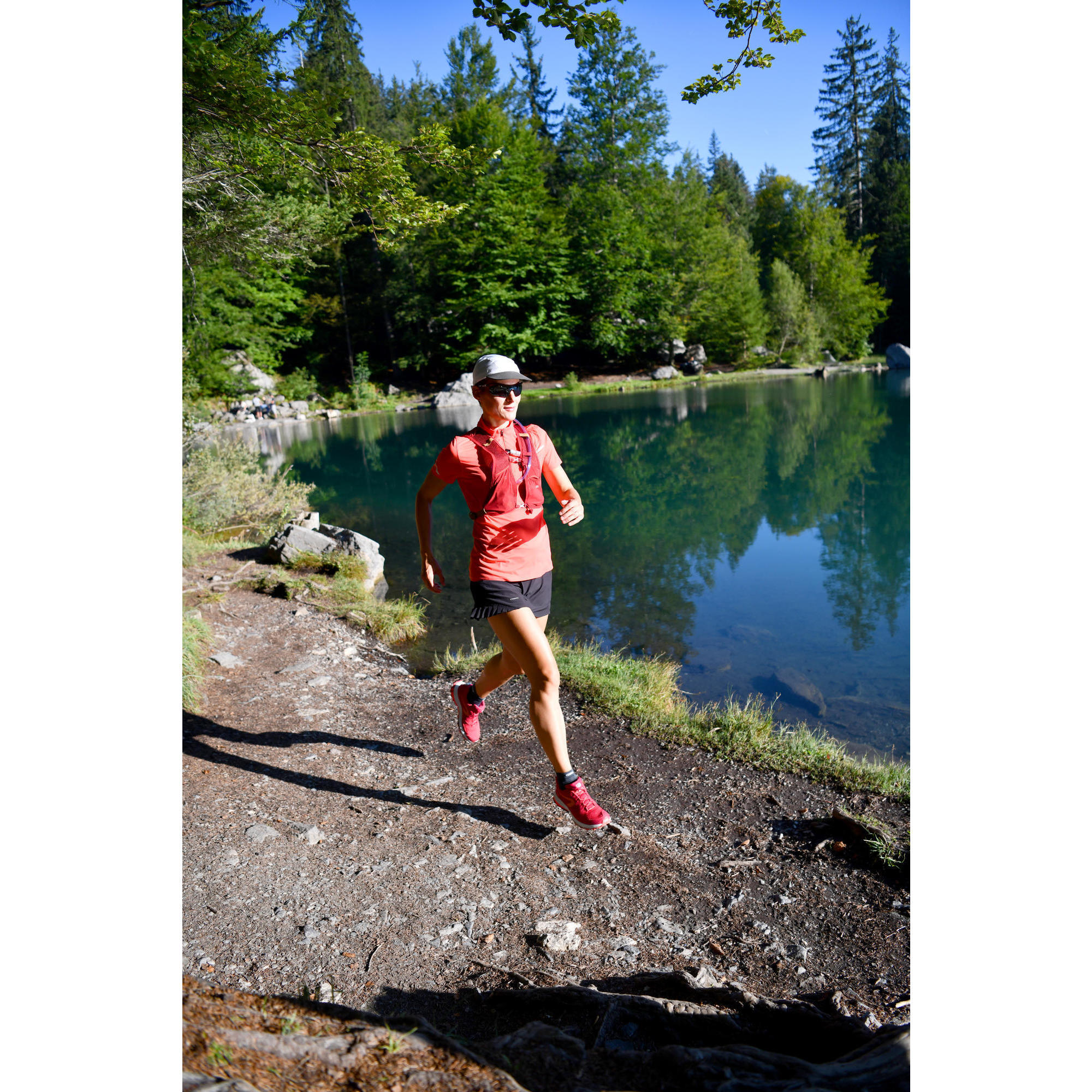 evadict trail running hydration bag 5l