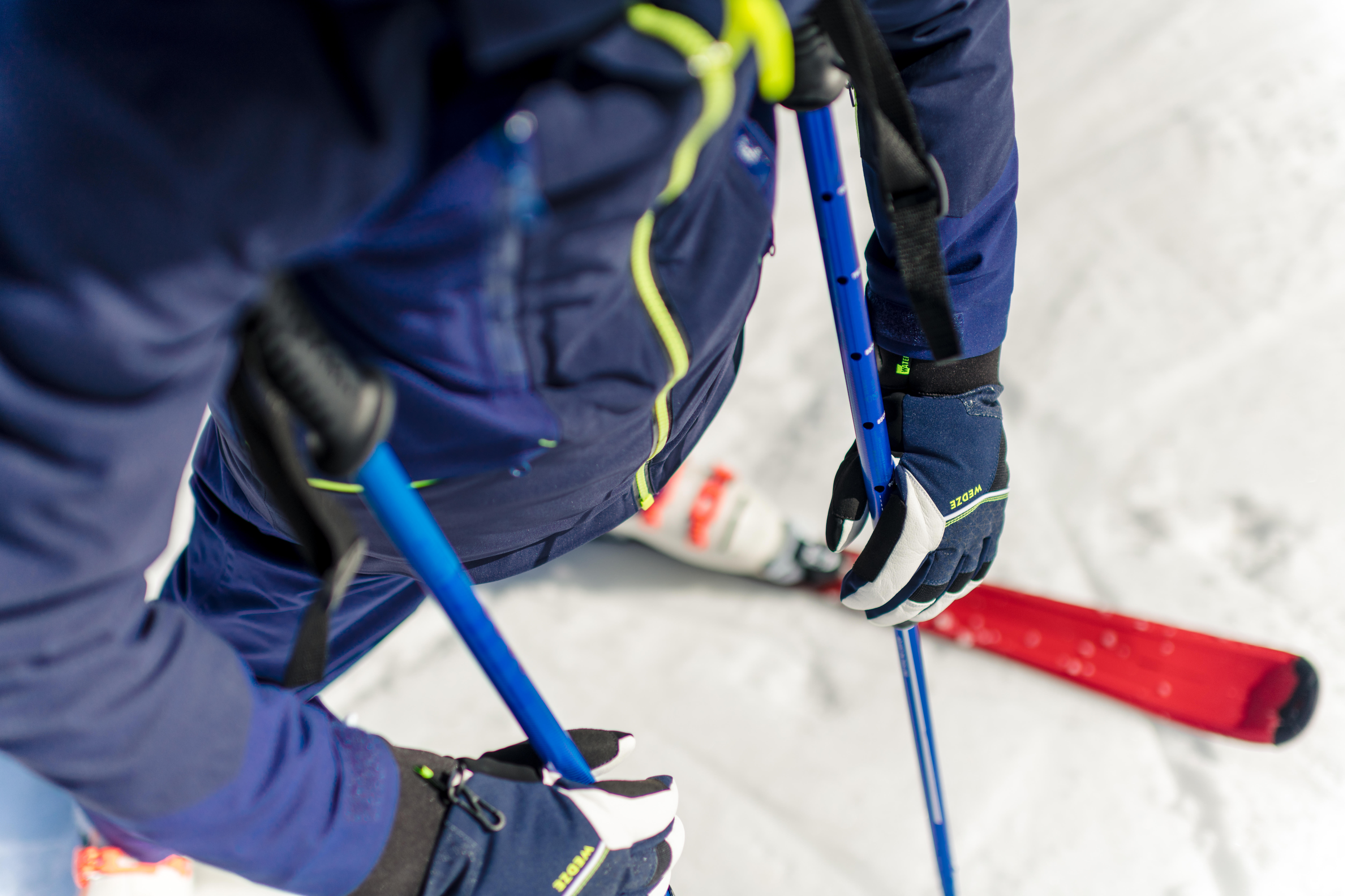 Kids' Warm Ski Jacket - Ski 900 Blue - WEDZE