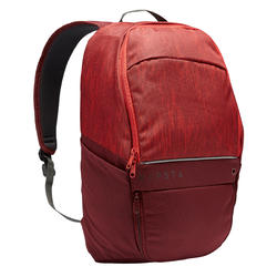 Rugzak voor voetbal Essentiel 25 liter bordeaux