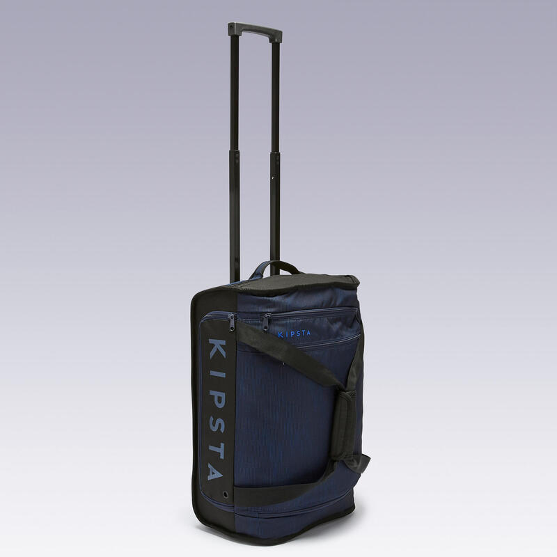 Handbagage trolley Essentiel 30 liter blauw en zwart