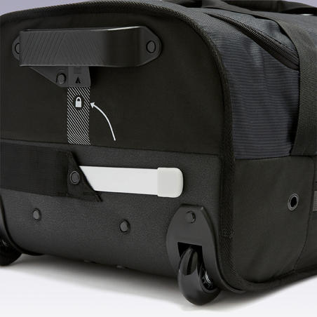Спортивна сумка Essential 70 л сіра/чорна