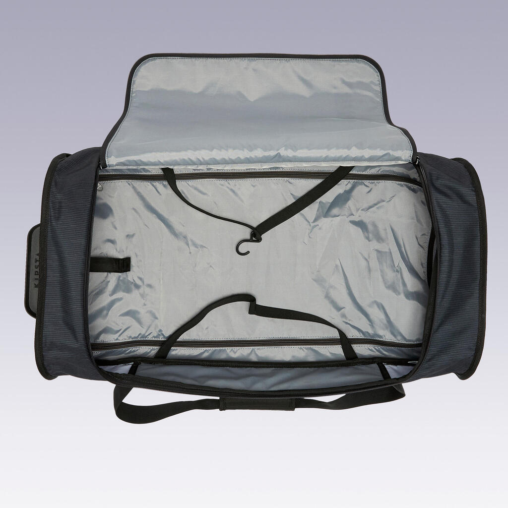 70L Suitcase Essential - Black/Grey