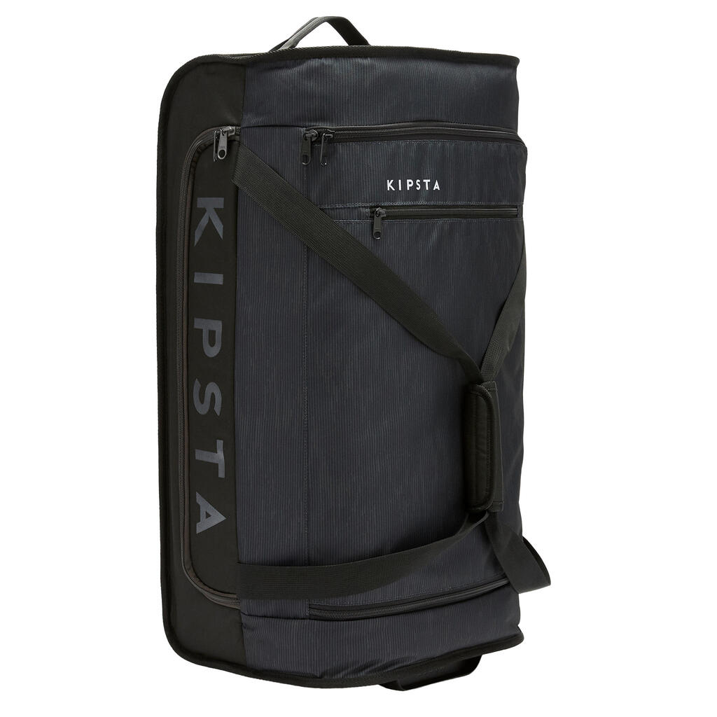 70L Suitcase Essential - Black/Grey