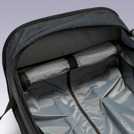 Спортивна сумка Essential 70 л сіра/чорна