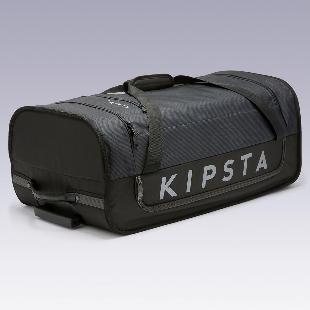 70L Suitcase Essential - Black/Grey