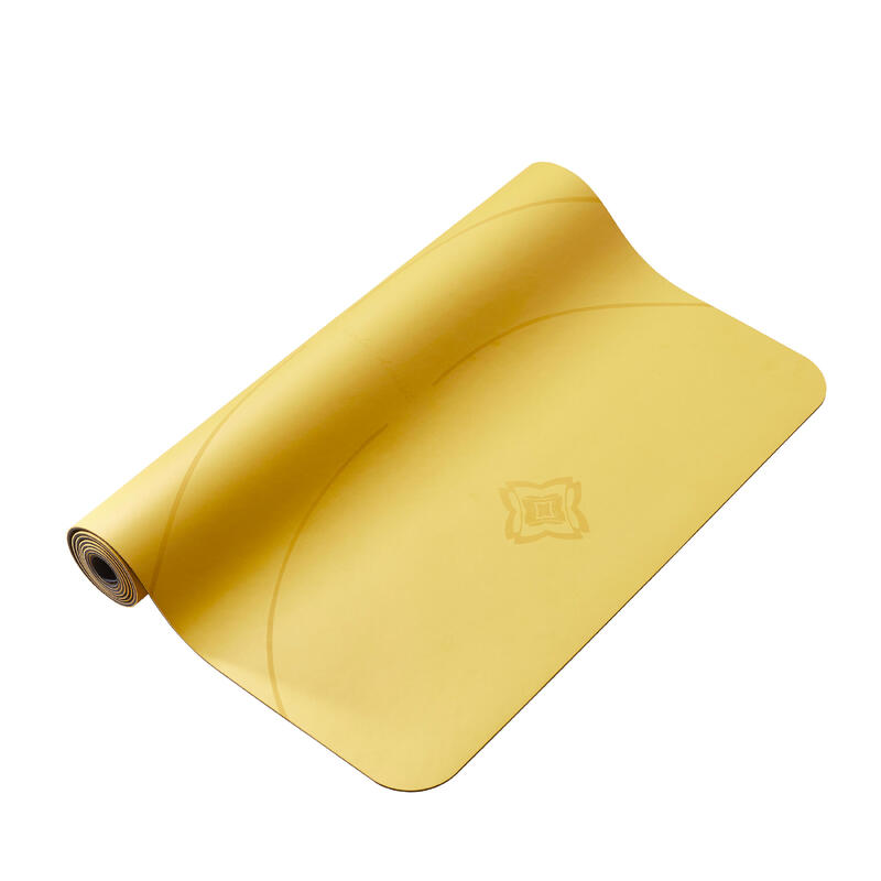 COLCHONETA ESTERILLA MAT YOGA GRIP + AMARILLO 185 CM X 65 CM X 3 MM