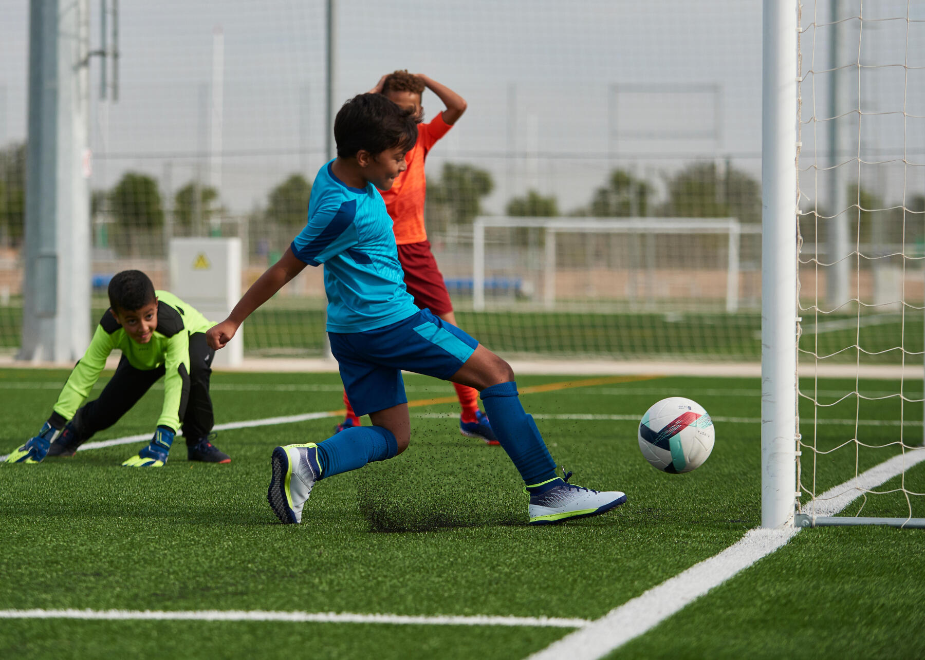 Soutenir l'enfant qui veut devenir un joueur de football professionnel