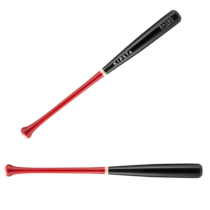Juharfa baseball ütő BA580, fekete, piros
