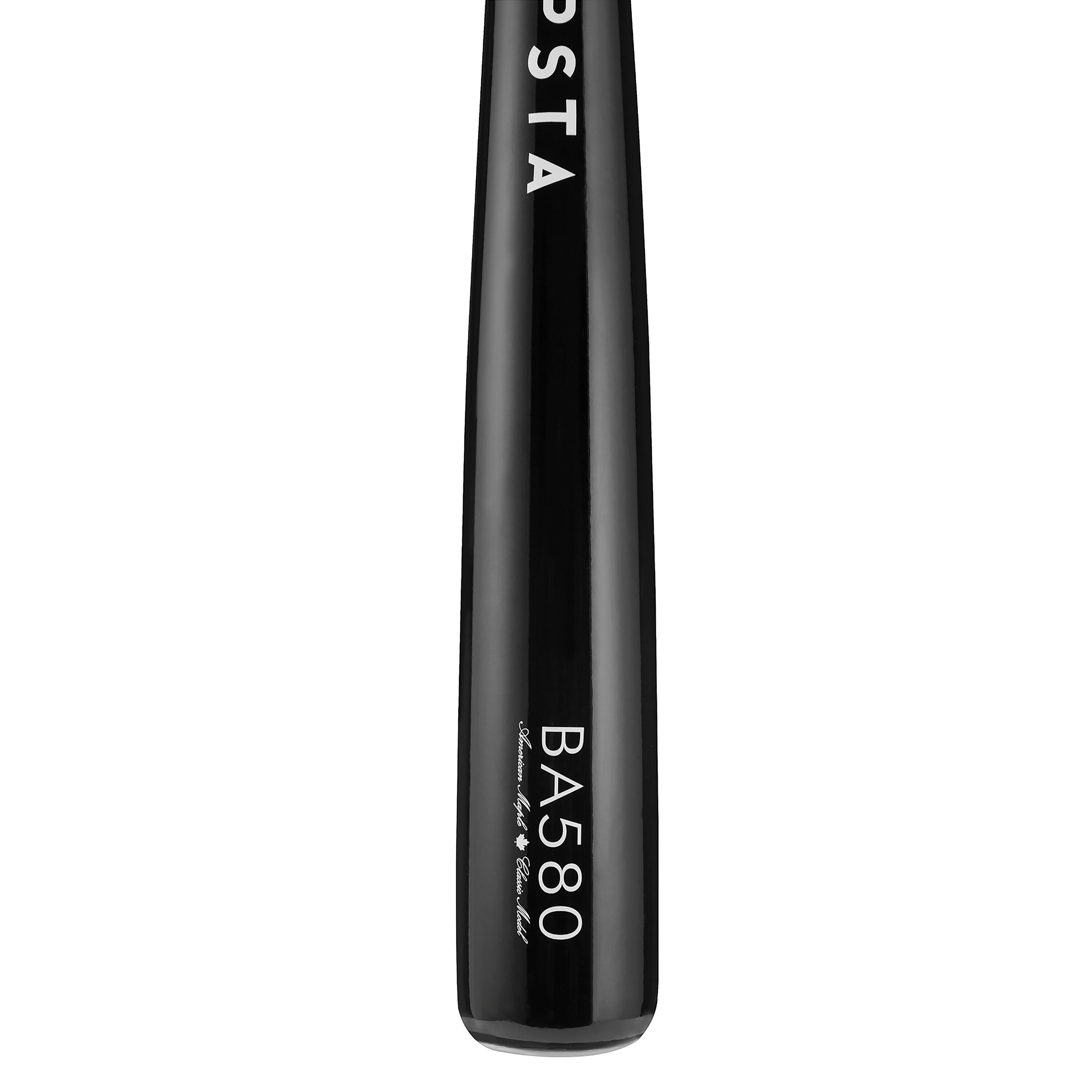 Mazza baseball in acero BA580 nero-rosso 2/8