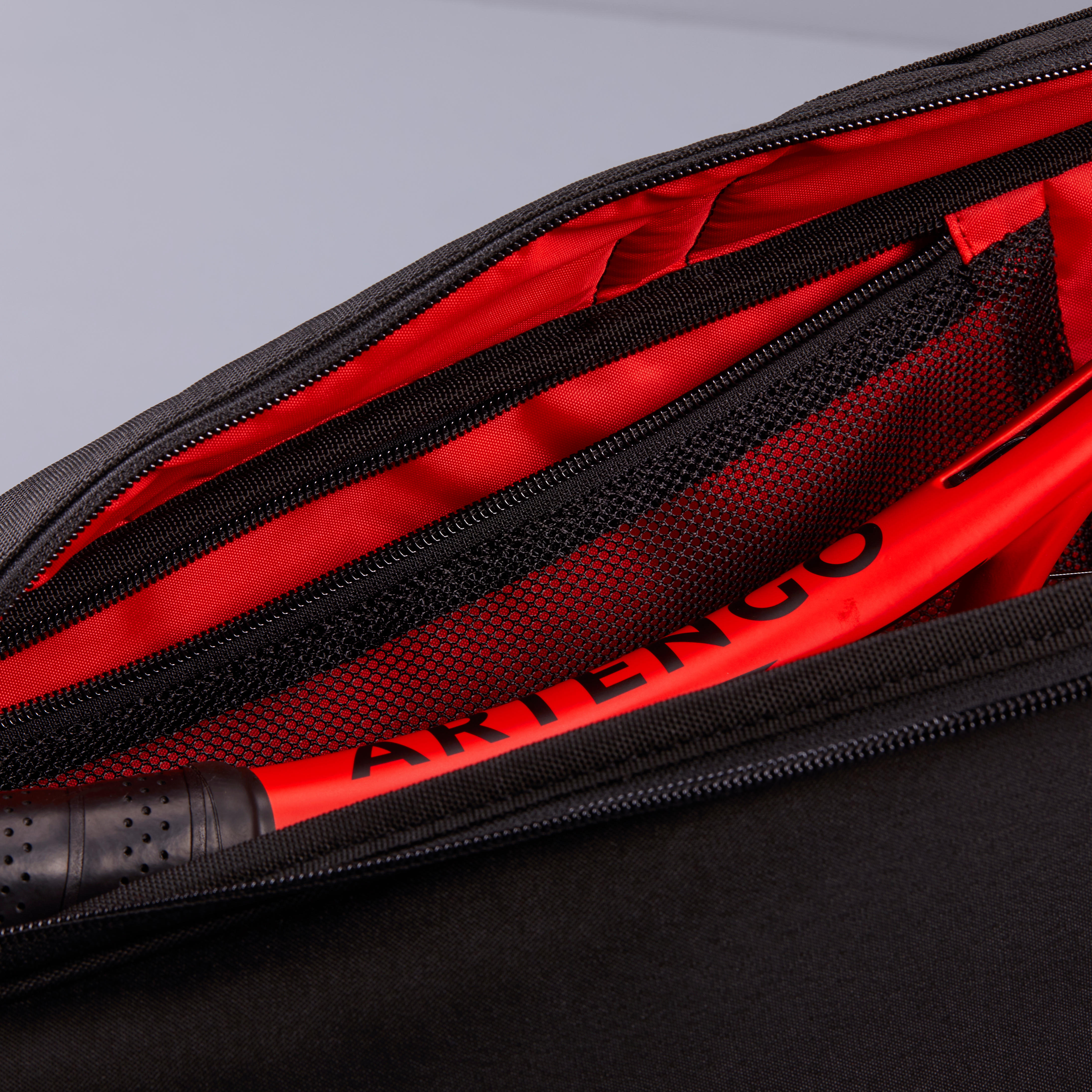 Tennis Racket Bag 15 L - 100 M Black - ARTENGO