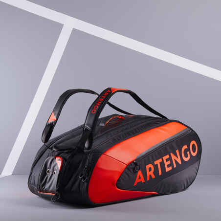 Tennistasche 960 L Schlägertasche 12er schwarz/orange