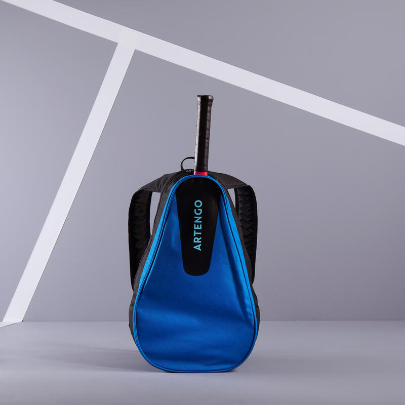 Tennisrucksack Artengo - S Team 19 L blau/schwarz