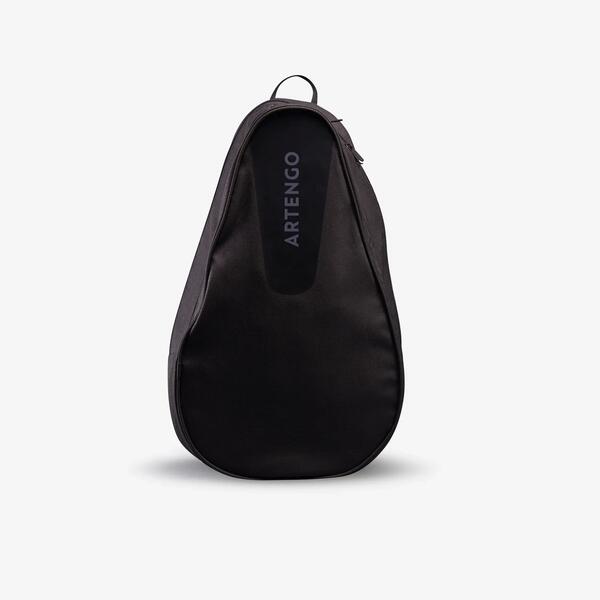 Black tennis racquet bag