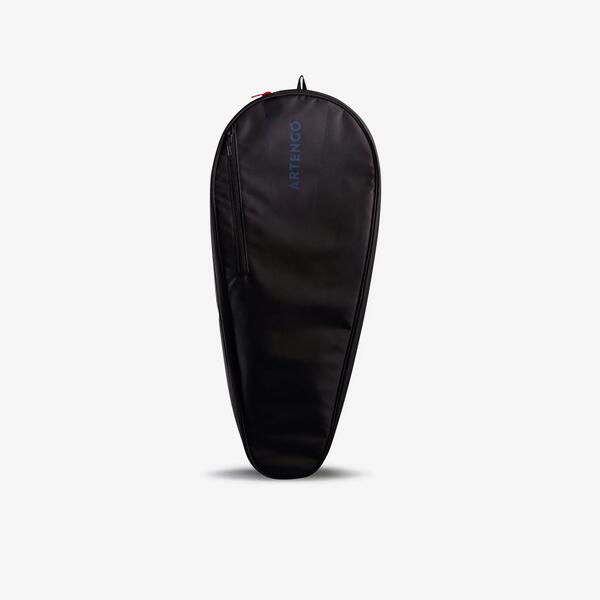 Black racket sports bag