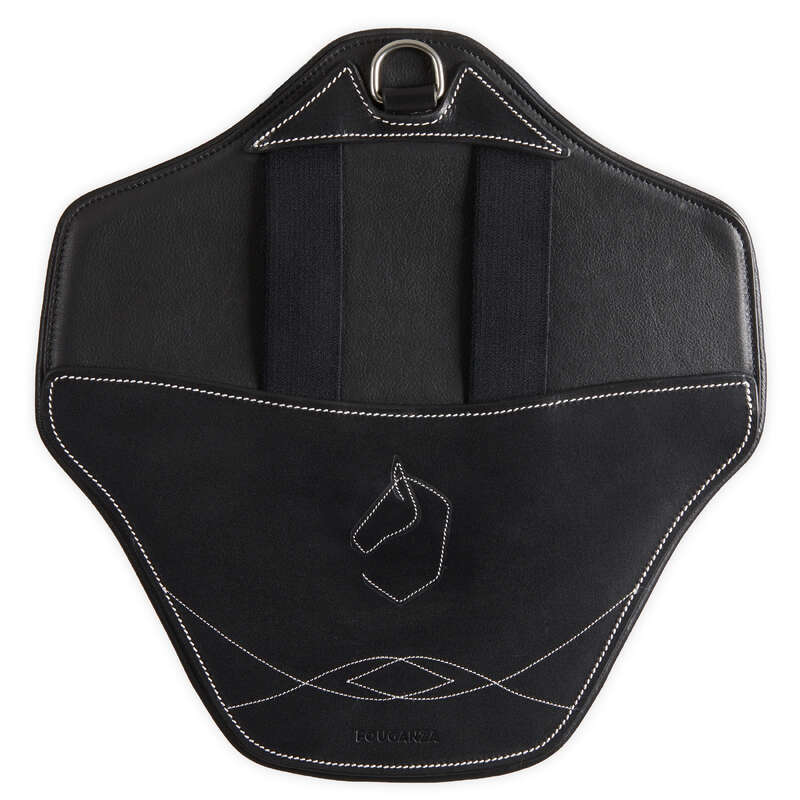 FOUGANZA Removable Bib for Horses 500 Black Decathlon