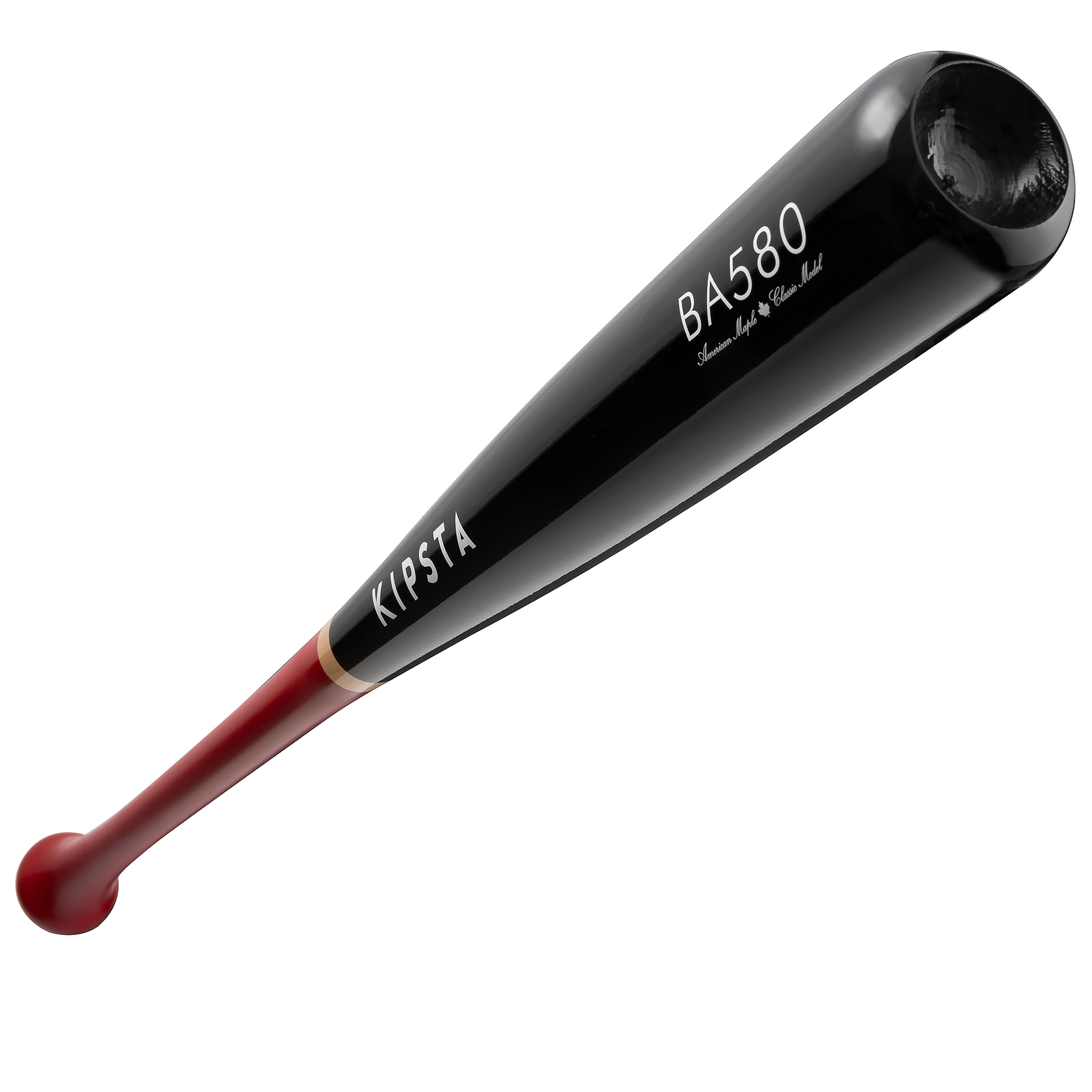 Mazza baseball in acero BA580 nero-rosso 8/8