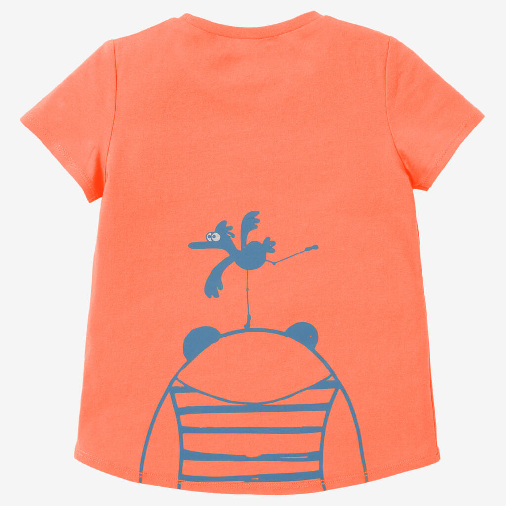 Kids' Basic T-Shirt - Coral