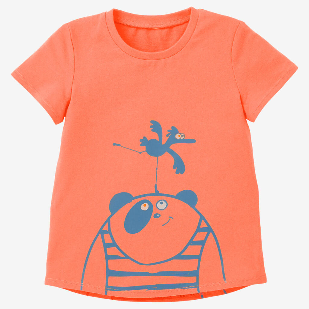 T-Shirt Baby/Kleinkind Baumwolle Basic - braun