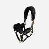 Horse Riding Synthetic Sheepskin Halter for Horse - Black