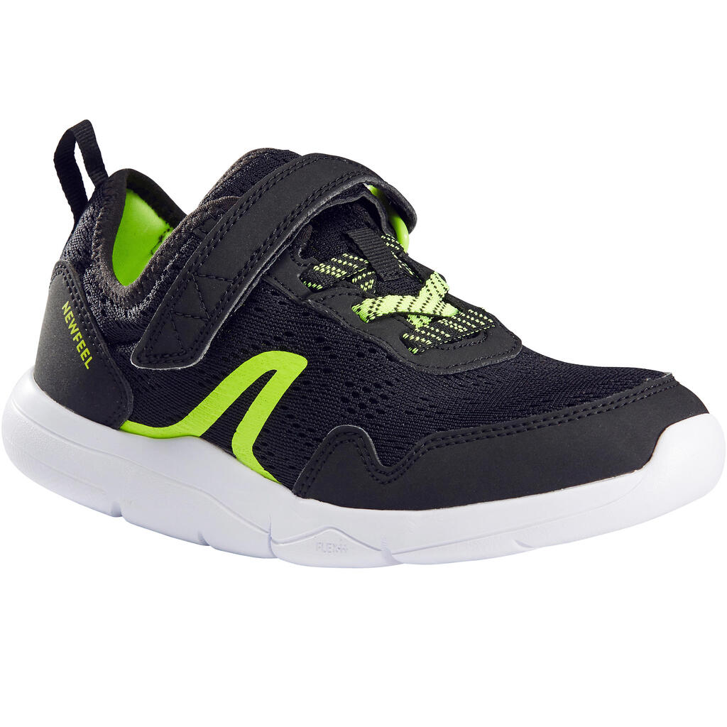 Bērnu soļošanas apavi “actiwalk super-light”, melni, zaļi