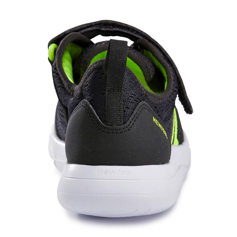 Kids' Rip-Tab Trainers Actiwalk Super Light - Black