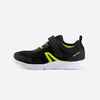 Kids' Rip-Tab Trainers Actiwalk Super Light - Black