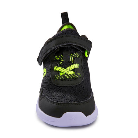 Кроссовки для ходьбы для детей черно-зеленые Actiwalk Super-light