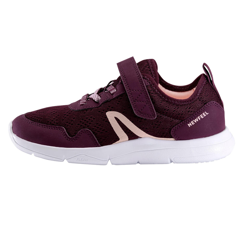 Baskets à scratch enfant - ACTIWALK Super Light violet