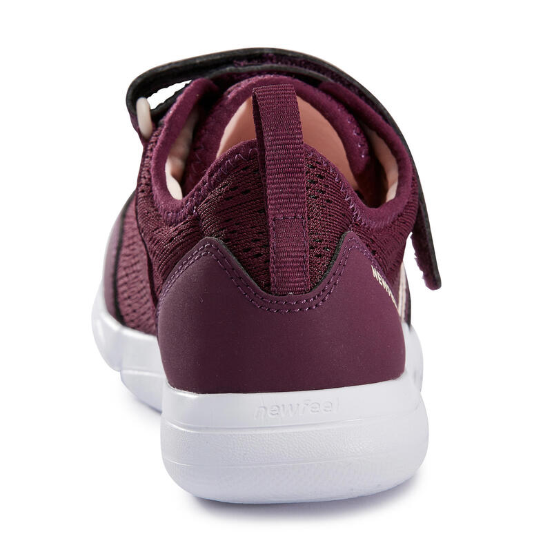 Baskets à scratch enfant - ACTIWALK Super Light violet