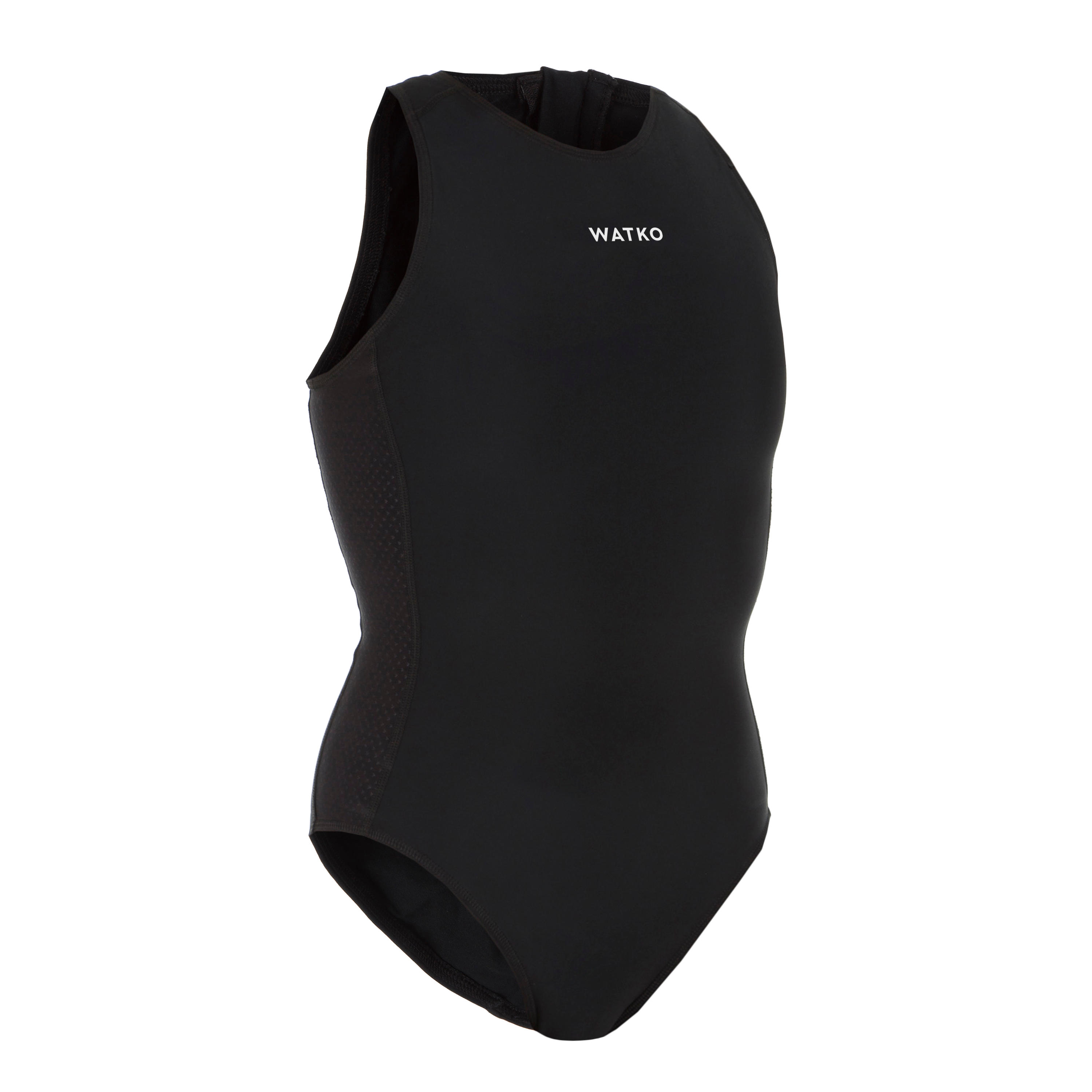 WOMEN'S ONE-PIECE WATER POLO SWIMSUIT - PLAIN Watko - Decathlon