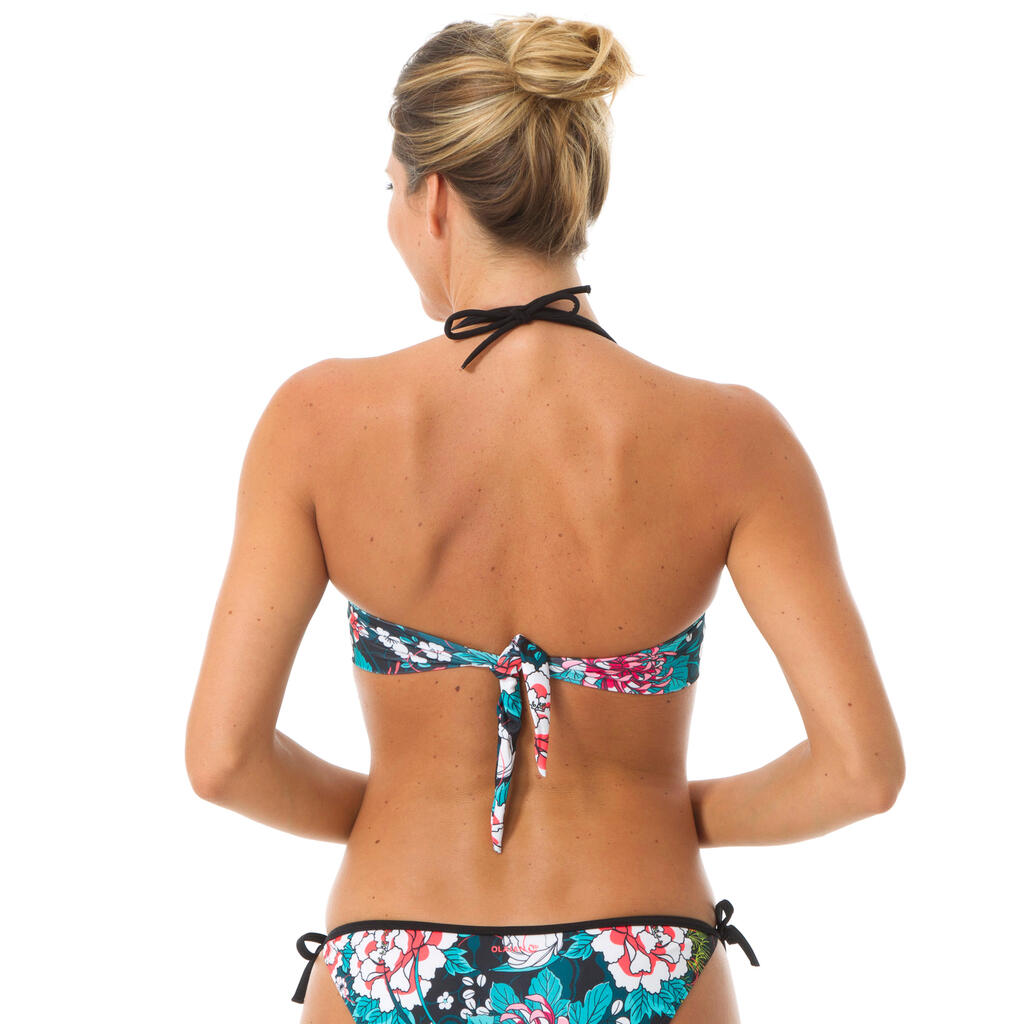 Haut de maillot de bain bandeau LAURA BOTAN avec coques amovibles