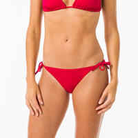 Braguita Bikini Mujer Lazo Lateral Rojo