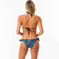 Bikini-Oberteil Damen Triangel herausnehmbare Formschalen Mae Waku petrol/rosa