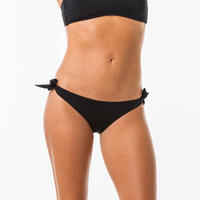 Braguita bikini Mujer lazos negro