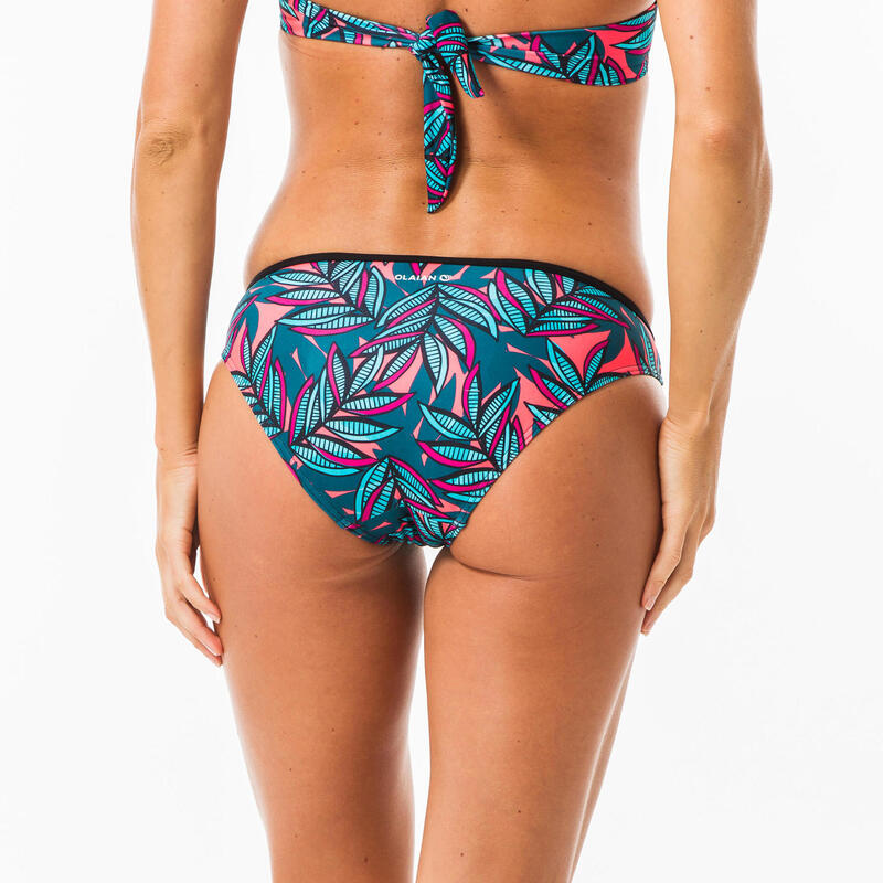 Bikini-Hose Damen Nina Waku petrol/rosa