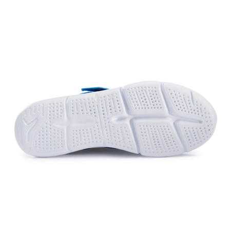 Baskets à scratch enfant - ACTIWALK Super Light bleu