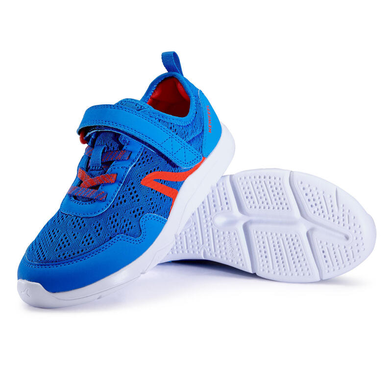 Baskets à scratch enfant - ACTIWALK Super Light bleu