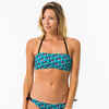 Bandeau swimsuit top LAURA HAZU with removable padded cups