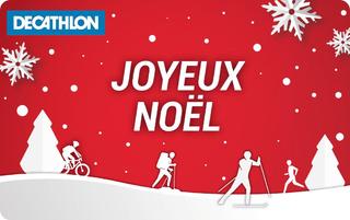 E-Carte Cadeau Decathlon Joyeux Noël