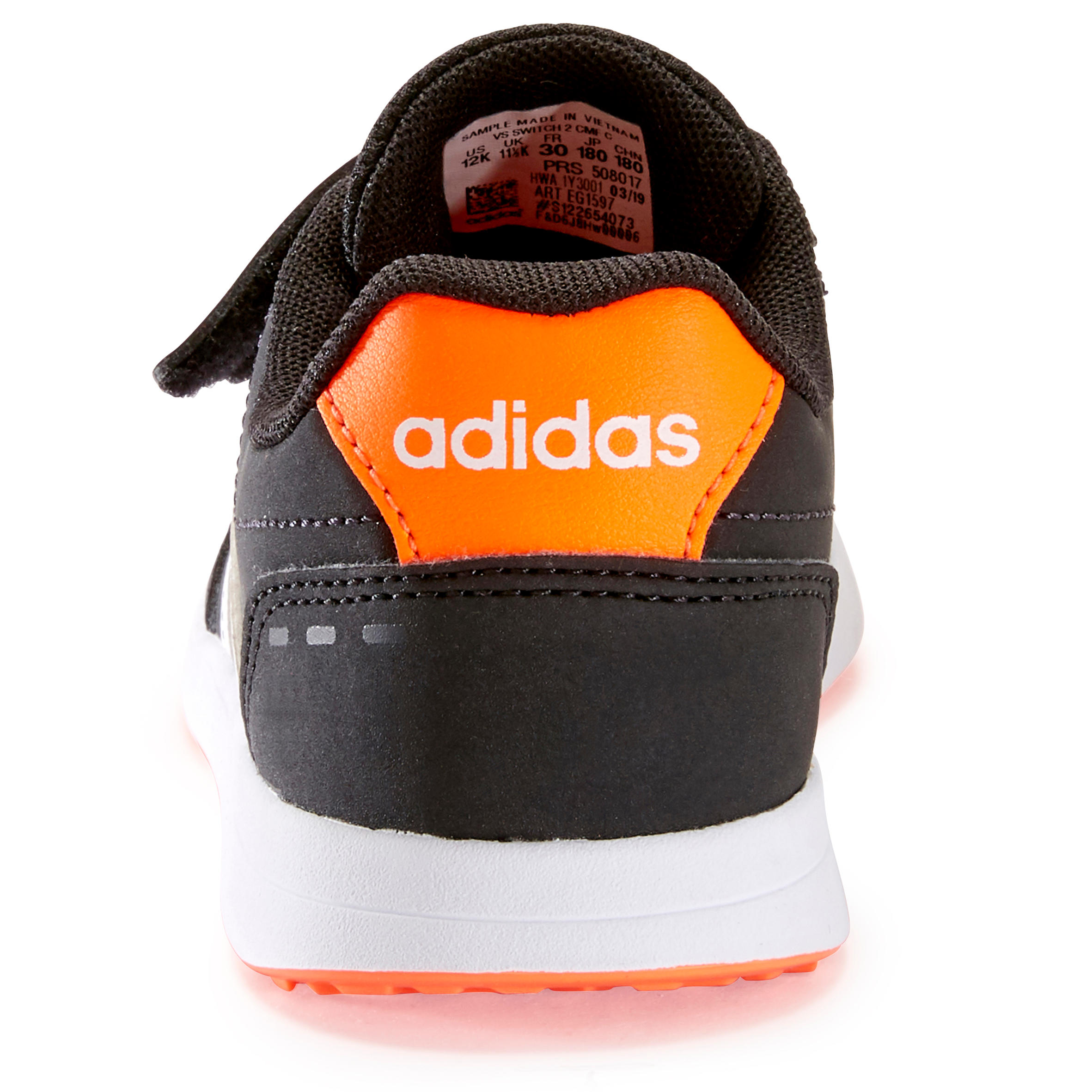 ADIDAS Detská obuv Switch na športovú chôdzu so suchým zipsom čierna 32 · záber 5