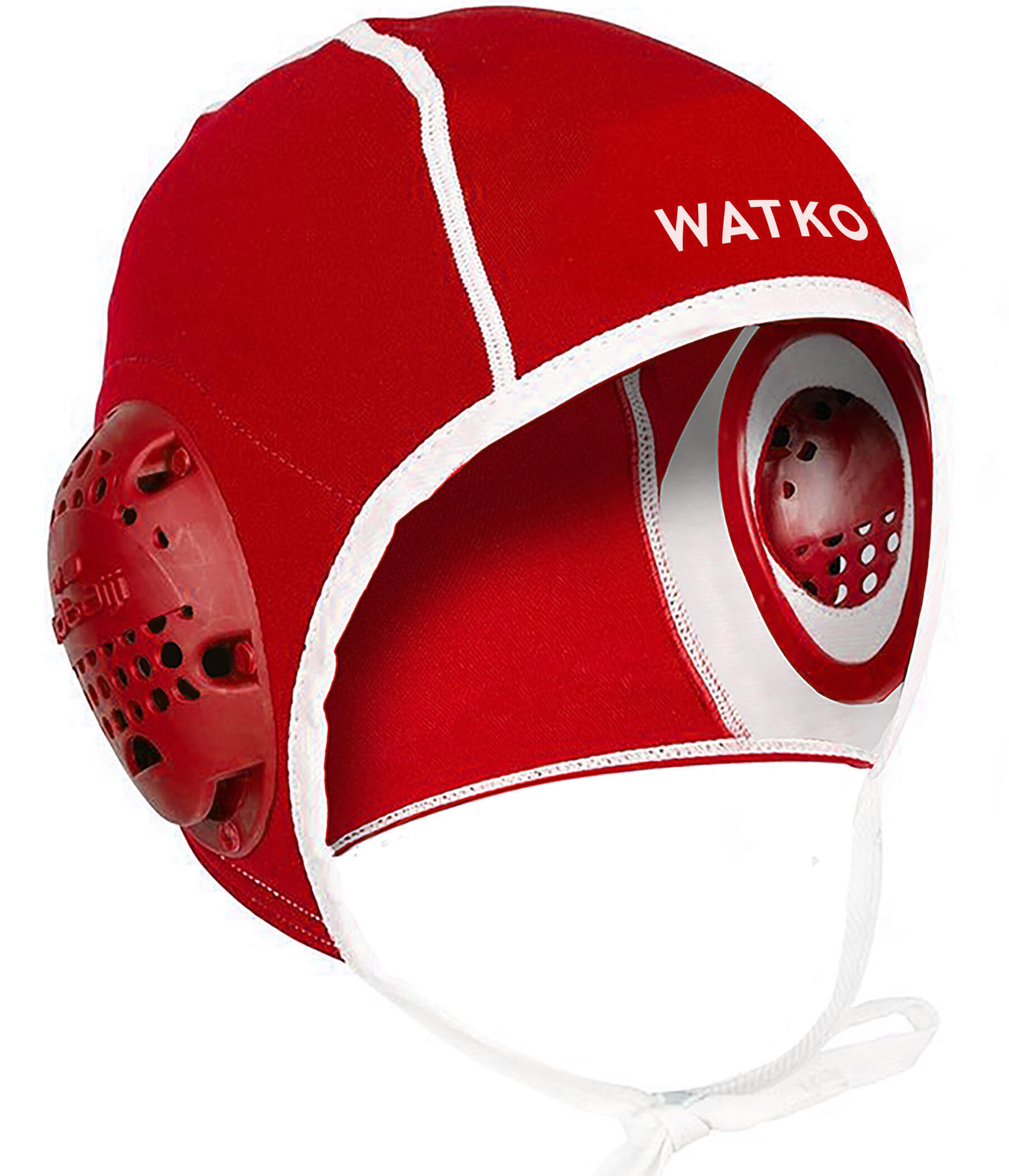 Erwachsene Wasserball-Kappe - 500 WP rot 