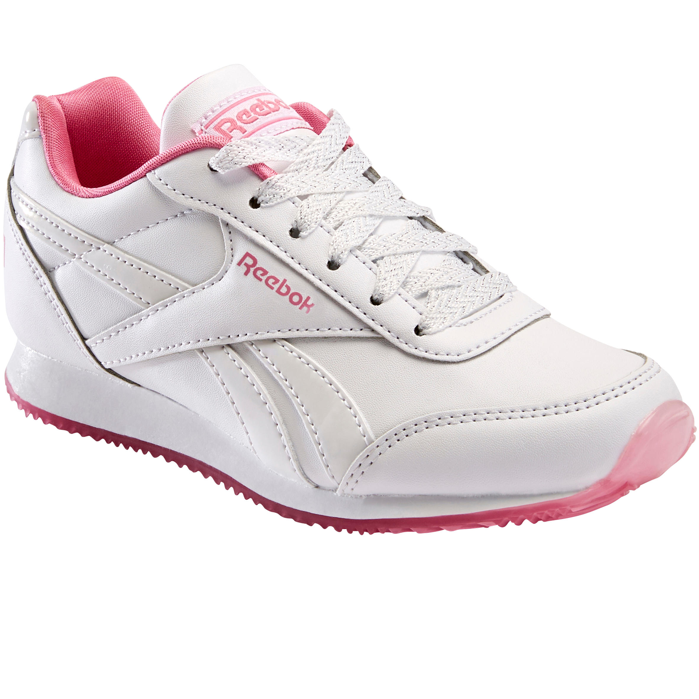 reebok pink shoes