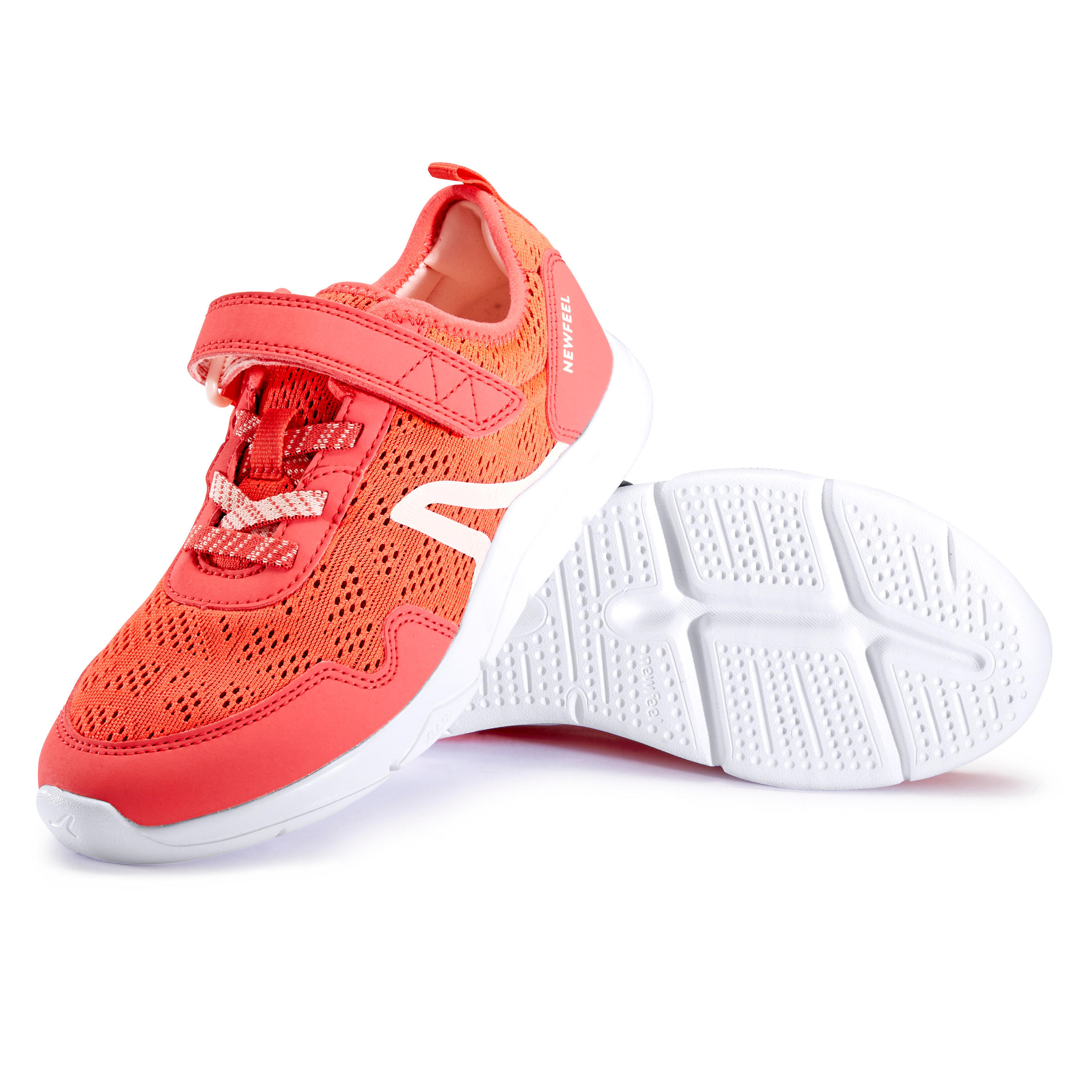 DECATHLON Detská obuv Actiwalk Super-light na športovú chôdzu ružová 33 · záber 8